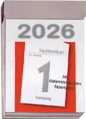 Tagesblock 4 x 5,9 cm