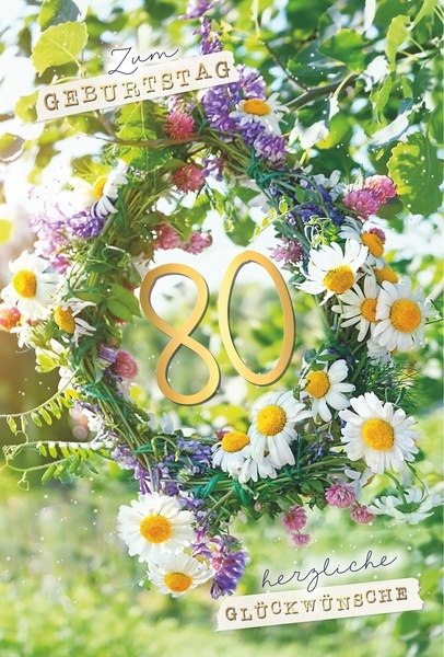 Bill. Fixzahl Blumen 80