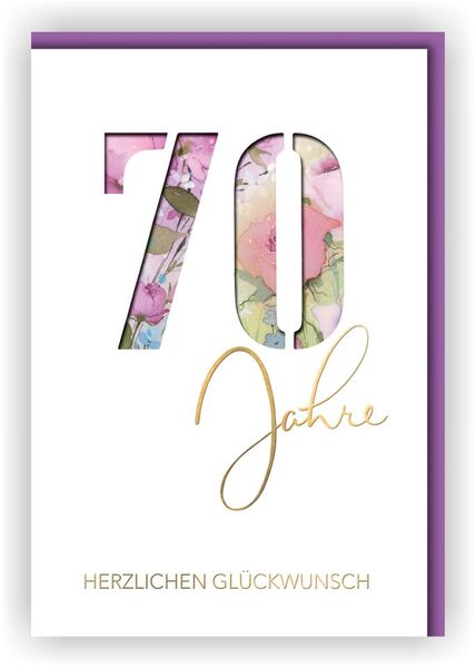 Bill. Fixz. Floral gestanzt 70