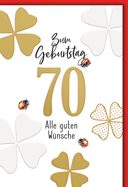 Bill. Geb. Fixzahl Klee 70