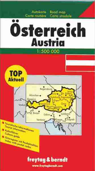 Autokarte Österreich