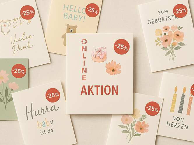 Glückwunschkarten-Aktion